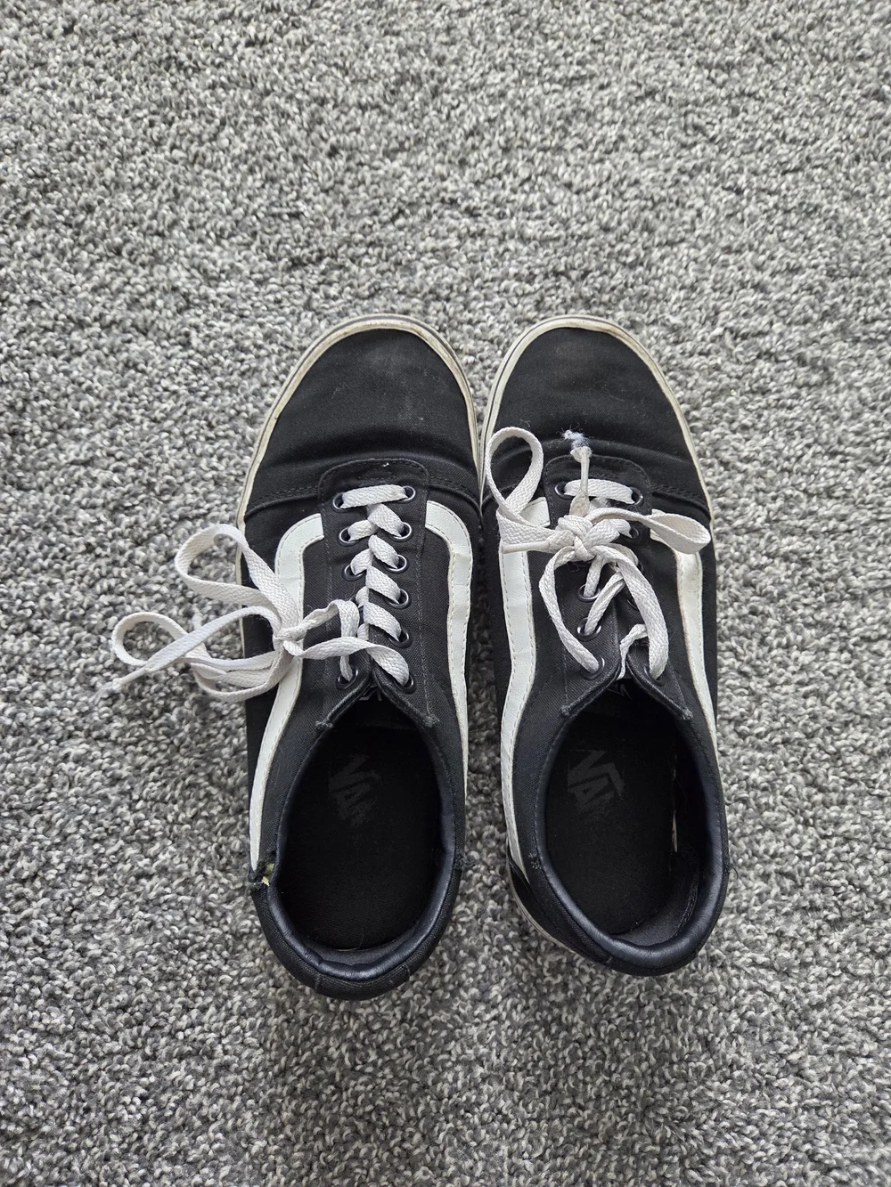 Vans Black & White Old Skool Sneakers